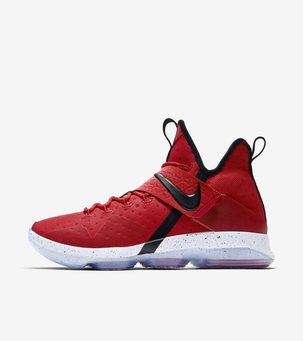 Nike lebron 14 buty sneakersy snkrs Red brick Road czerwone 36 junior