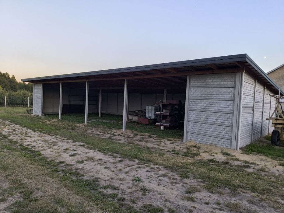 Montaż ogrodzeń betonowych i panelowych, wiat, garaży.