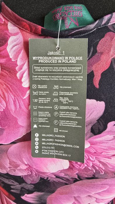 Body kwiaty XS/S millagro