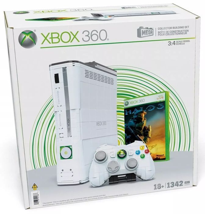 Klocki MEGA Probuilder Showcase Microsoft Xbox 360. Nowy Produkt