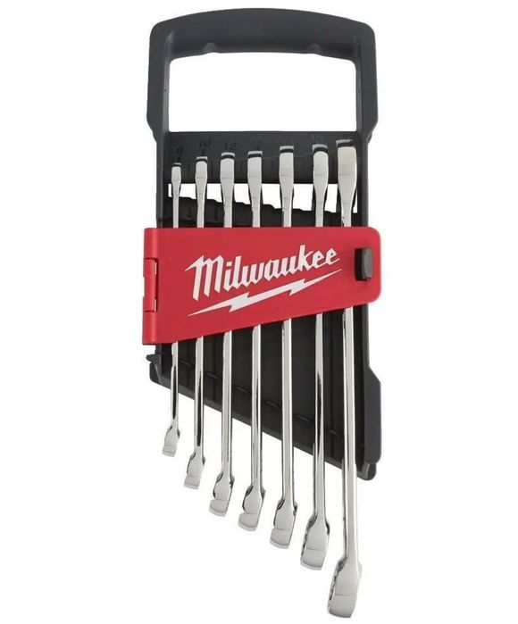 Набір ключів комбінованих Milwaukee MAX BITE 8-17 мм 7 шт (4932464257)