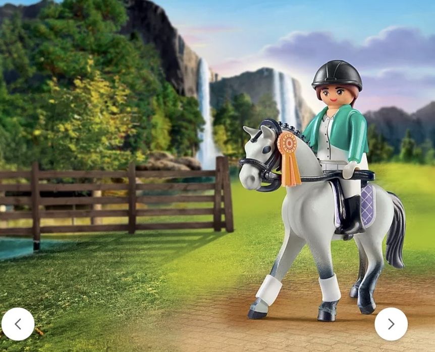 Nowy zestaw playmobil 71641 Jeździec turniejowy