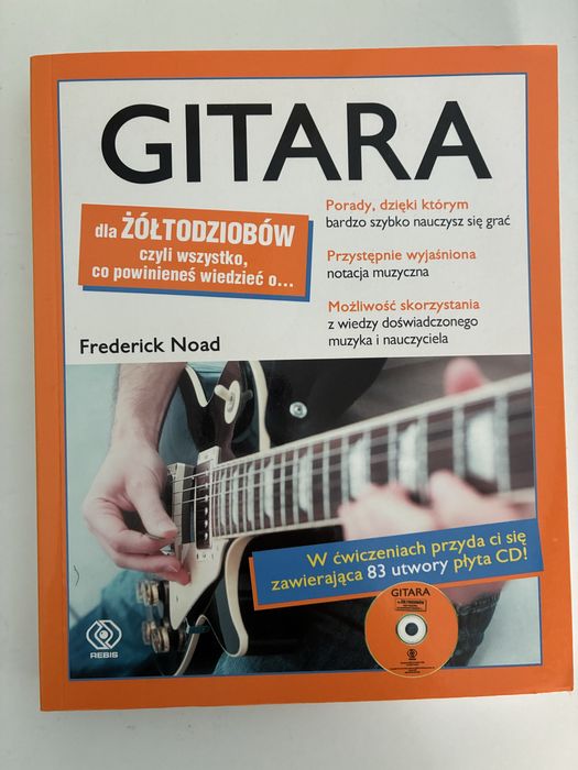 Książka Gitara dla żółtodziobów