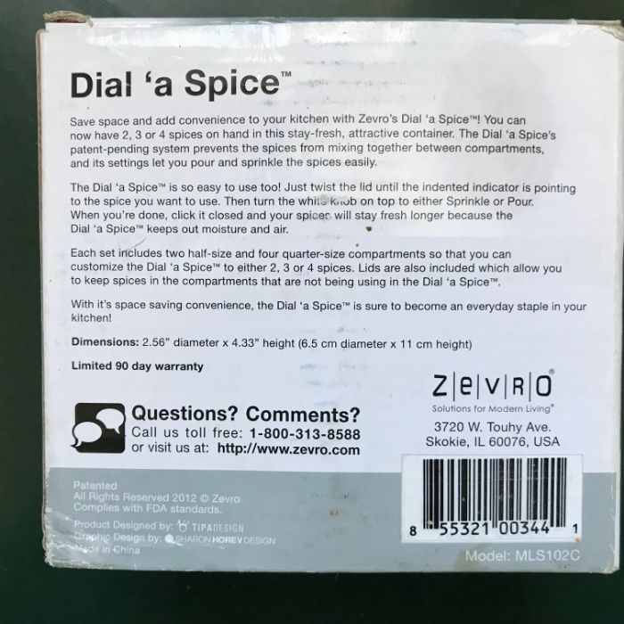 para Pimenta, Sal, até 4 especiarias - NOVO