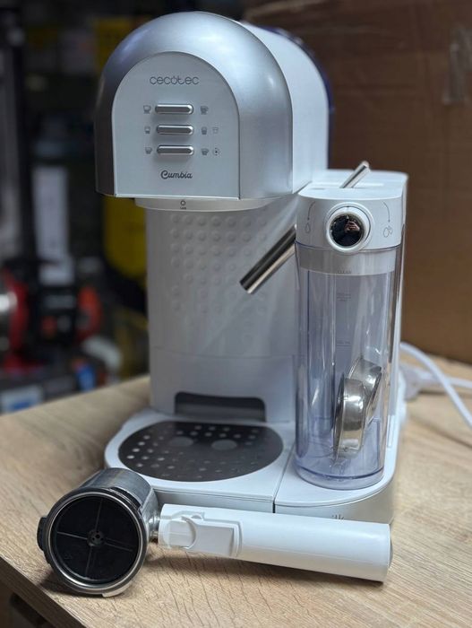 Cecotec power instantn series bianca półautomatyczny ekspres do kawy