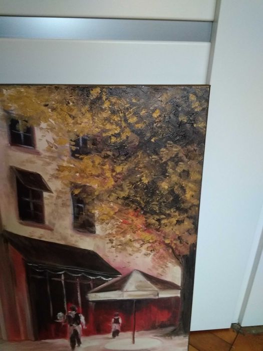 Obraz olejny na płótnie 50 cm X 60 cm