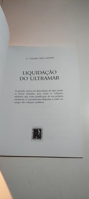 Liquidação do Ultramar - A. Valdez dos Santos