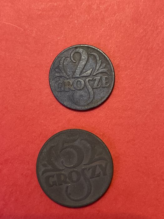2 grosze i 5 groszy z 1923 roku