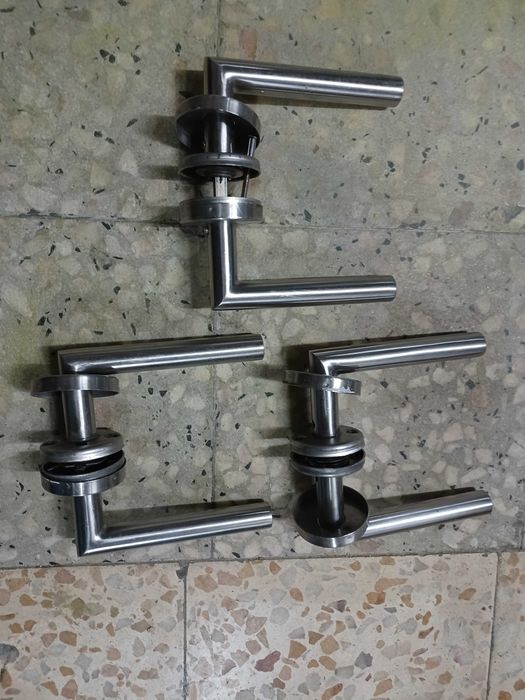 Puxadores de porta ferragens em inox