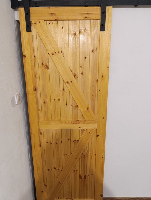 Drzwi surowe loft przesuwne nowe