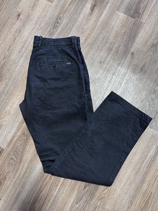 Брюки-чиносы Stone Island garment dyed cotton