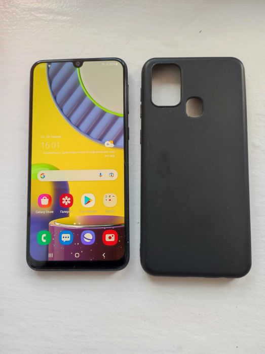 Samsung Galaxy M31 6/128GB Black |Модуль NFC| + Чехол