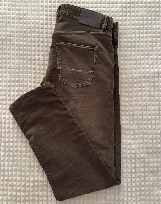 Штани вельветові Massimo Dutti чоловічі