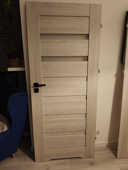 Drzwi Klon szary premium