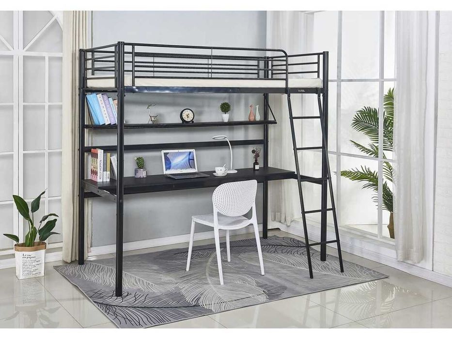 Cama Alta Com Secretária