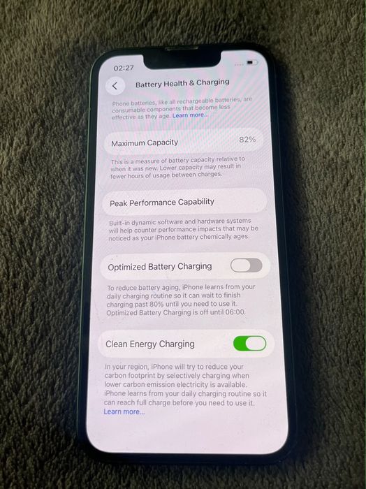 iPhone 13 mini 128 GB Green Neverlock