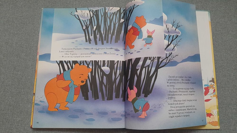 Przygody Kubusia Puchatka Walt Disney Kubuś Puchatek Wyd. Egmont A4