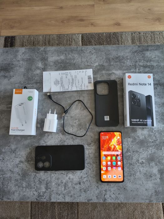 Xiaomi Redmi Note 14 8/256gb gwarancja do 07.2027r stan idealny