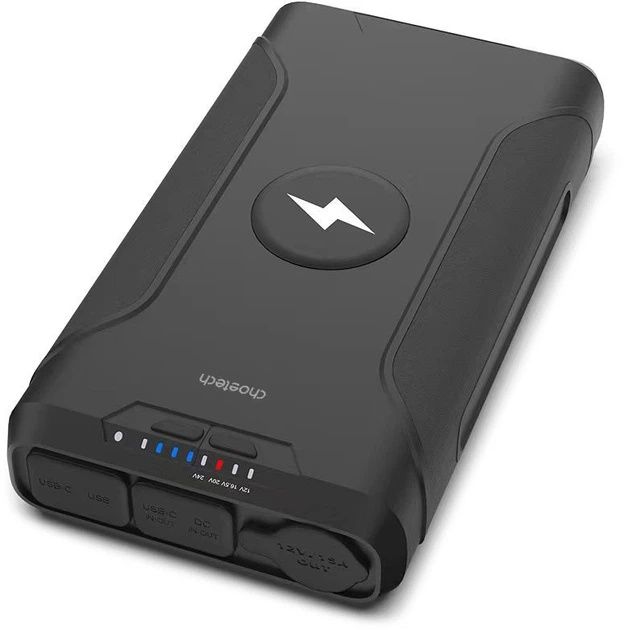 Choetech 69600mAh, PD/3.0/65W, out:Car/12V/15A, in-out:DC/5-24V/2A,