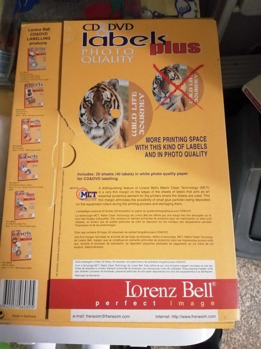 CDs e DVS Labels -