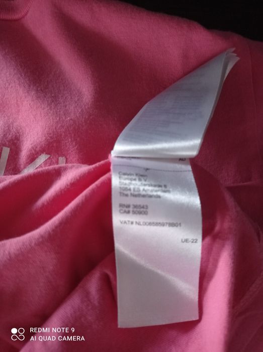 Calvin Klein oryginalny T-shirt dziewczęcy 152/164 cm na ok 12-14 lat