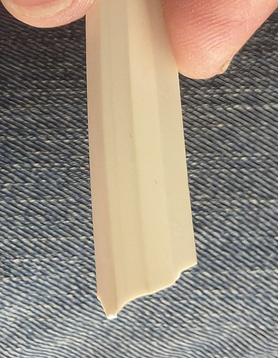 Borracha vedante para porta interior (25 metros)