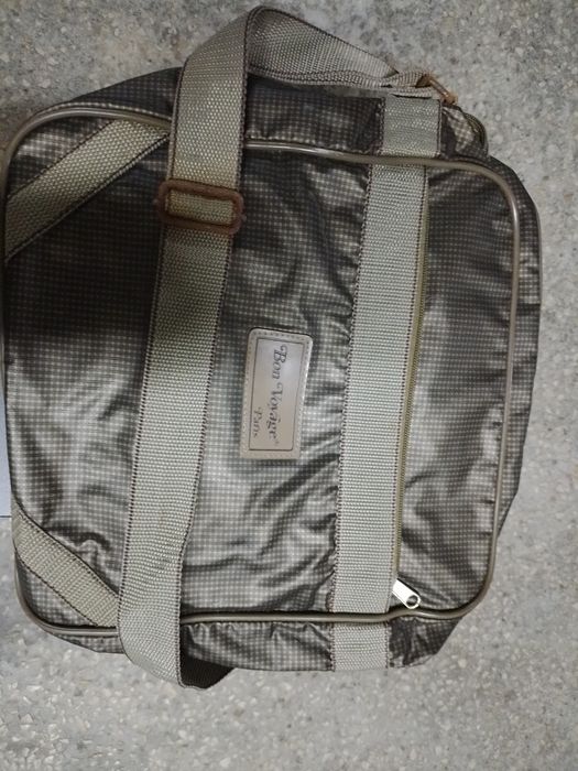 Mochila antiga Bon Voyage Paris