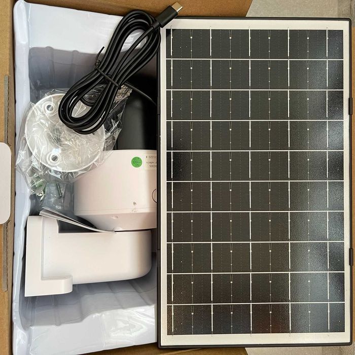 Бездротова 4G вулична камера із сонячною батареєю під сім-карту