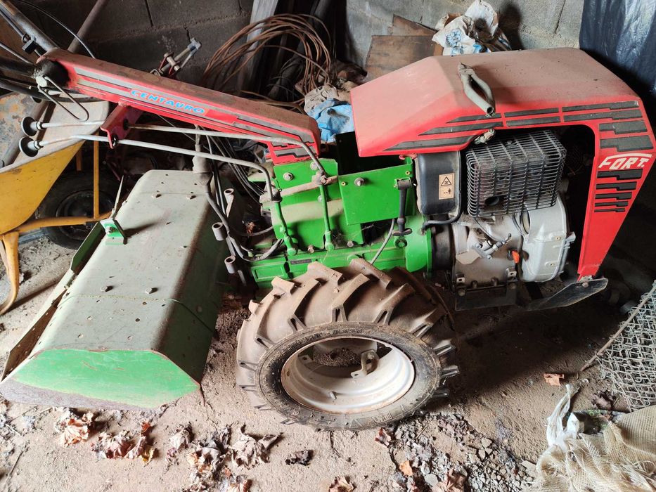 Trator Goldoni + Alfaias + Motoculivador Fort