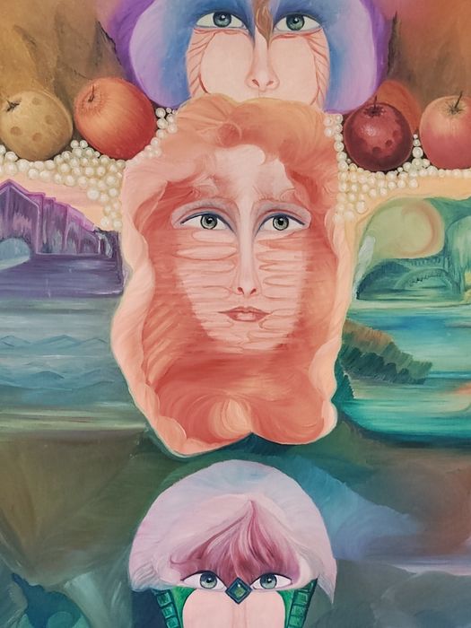 Tela Óleo Maria Arceu 1994
