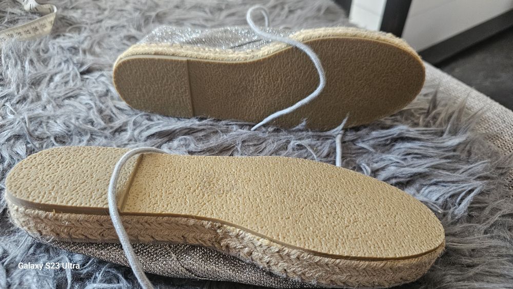 Orion Italiana nowe espadryle 38 /24 cm/