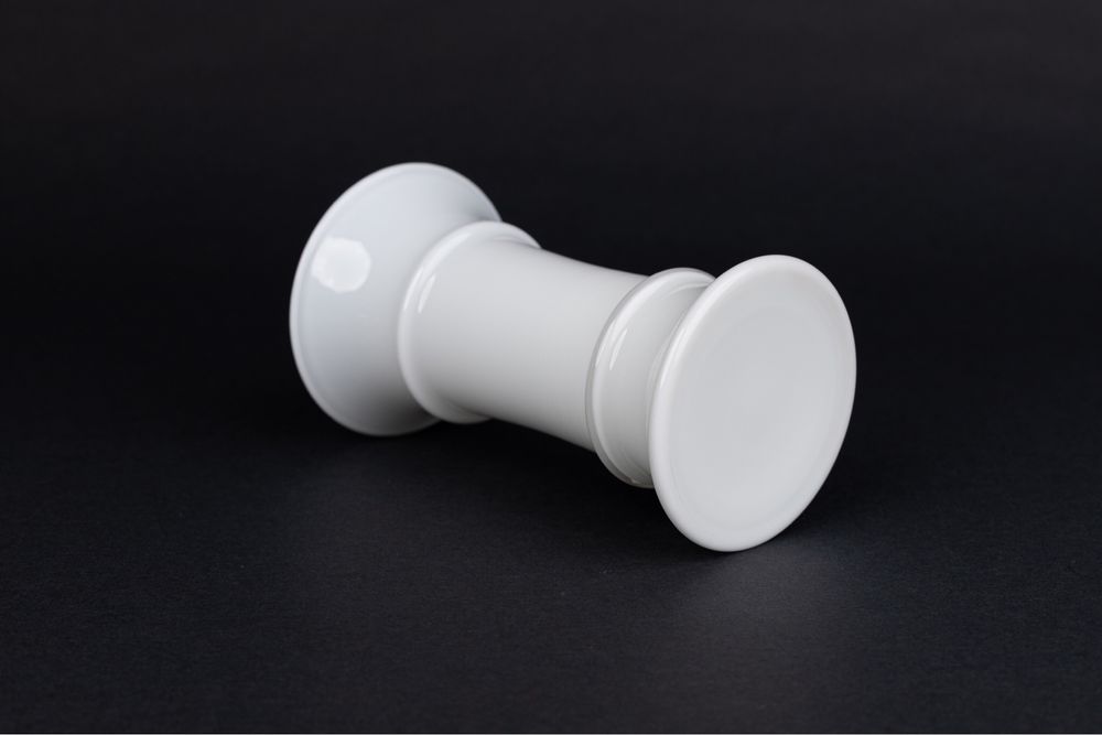 Holmegaard MB Michael Bang wazon szkło lata 80-te design opaline glass
