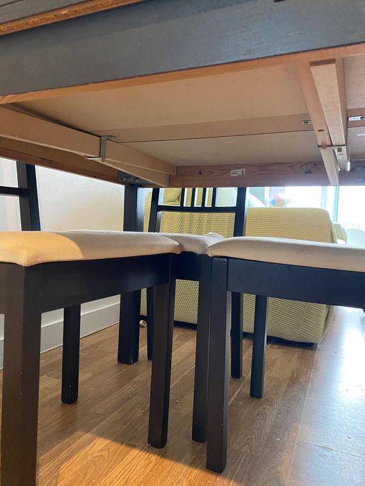 Mesa de extensível 90 x 90 cm