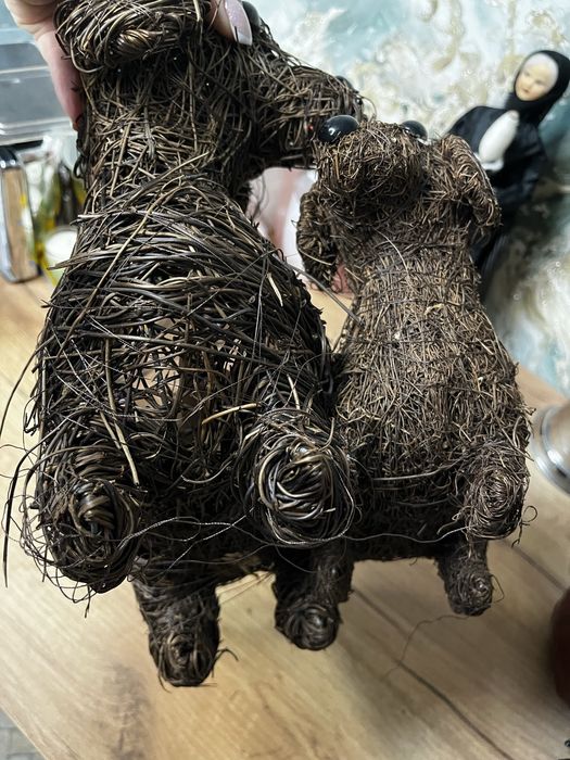 Садове плетене кашпо