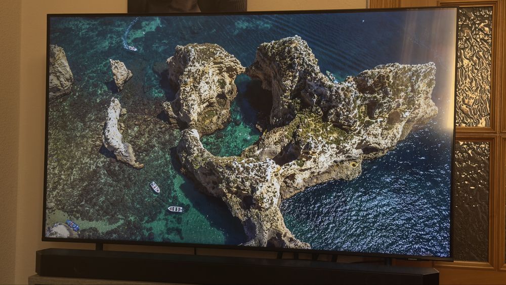 Телевізор Samsung 55" QLED 4K (QE55Q60A) - Стан ідеальний
