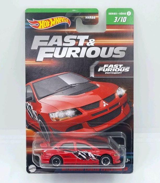 Mitsubishi Lancer Evolution IX Fast & Furious Hot Wheels