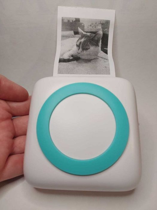 Мини принтер, термопринтер, беспроводной, портативный, карманный.