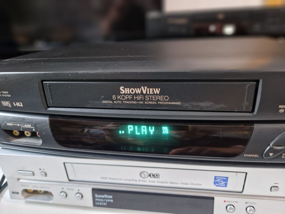 Magnetowid VHS  Lifetec LT 8910-stereo, 6 głowic