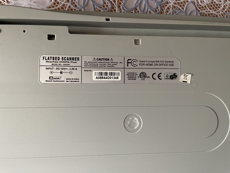 Продам сканер Mustek BearPaw 2448 TA Plus