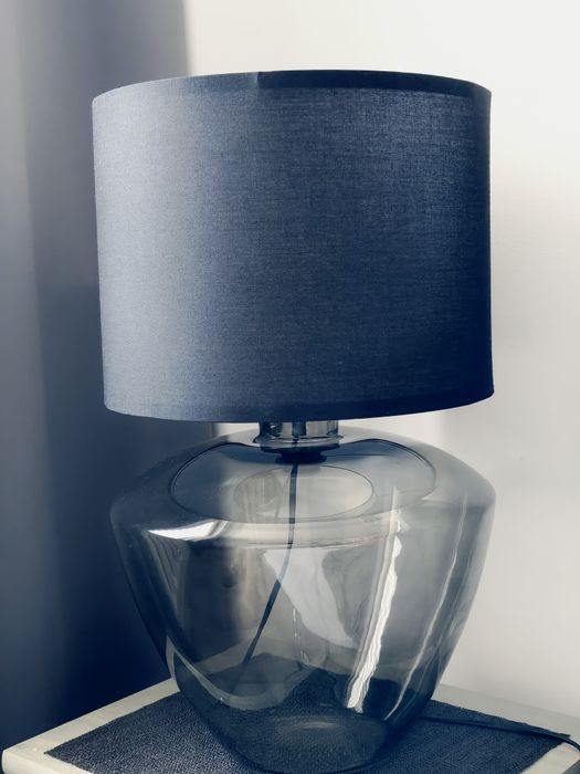Lampa stołowa/nocna grafit