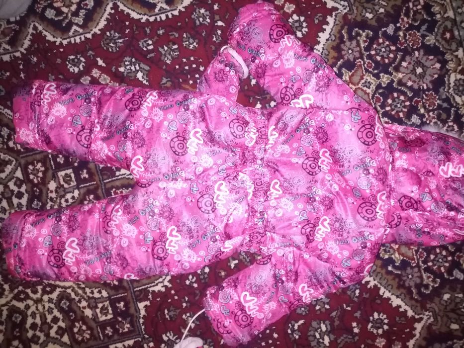 Детский зимний комбинезон