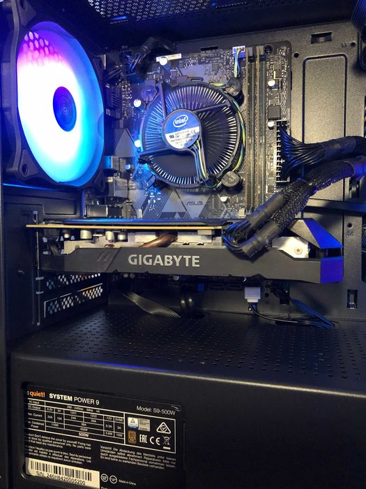 Игровой ПК Intel i5 8400/16Gb/RTX 2060/SSD250+500 компьютер системник