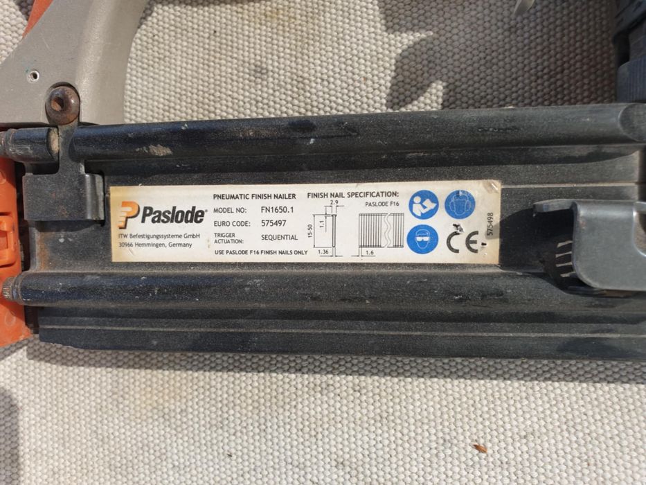 Paslode 576910 FN1650.2 Gwoździarka do prac wykończeniowych