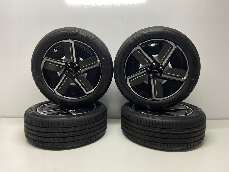 jaecoo vii 7 felgi koła komplet 19x7,5 et47 5x108 kumho 235/50/19 ecsta