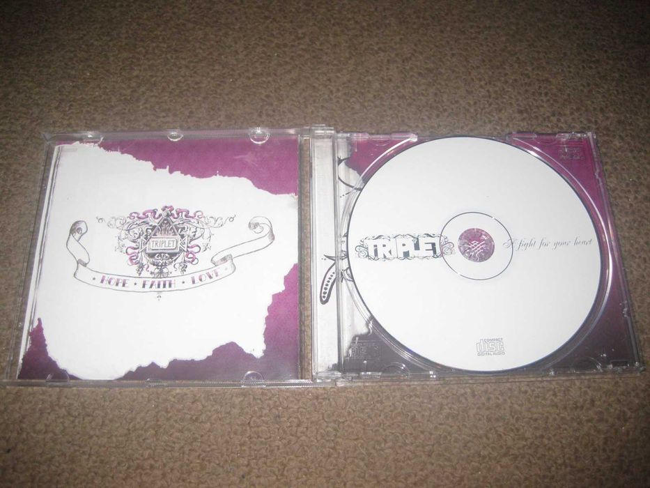 CD dos Triplet "A Fight For Your Heart" Portes Grátis!
