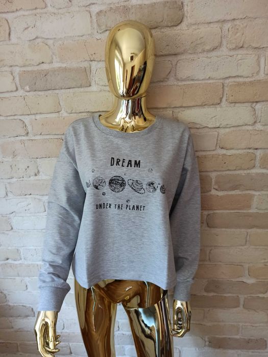 Bluza szara w rozmiarach M,L,XL bawełna