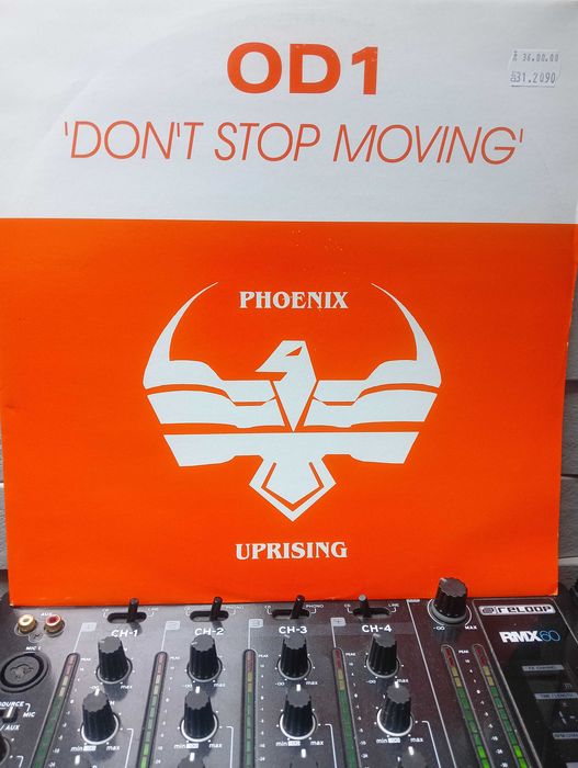 maxi vinyl OD1 – Don't Stop Moving / Drugs Hard House