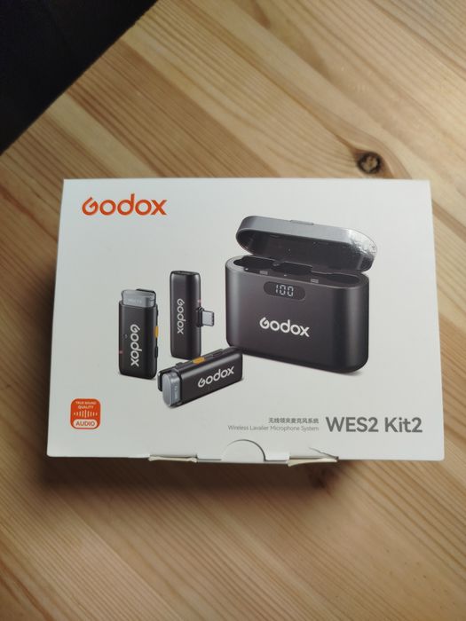 Microfone Godox Wes2 Kit2