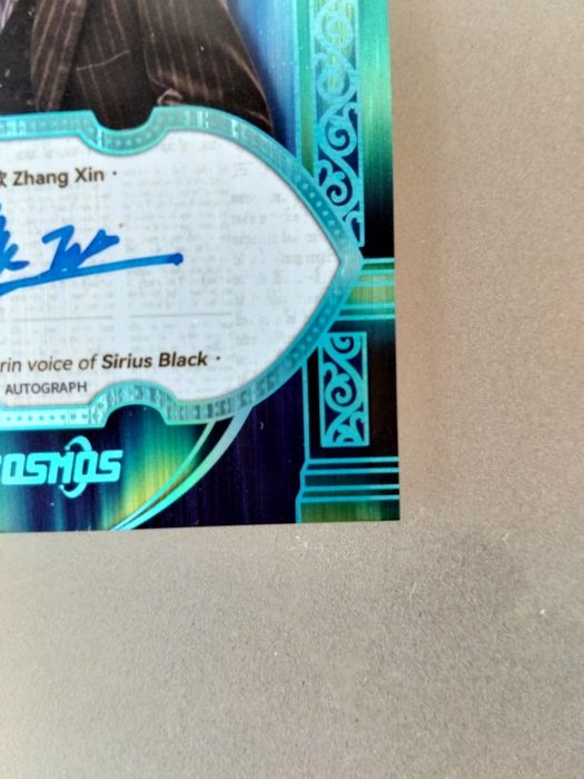 Harry Potter - Carta Sirius Black Assinada Dublador numerada 06/45 no mundo