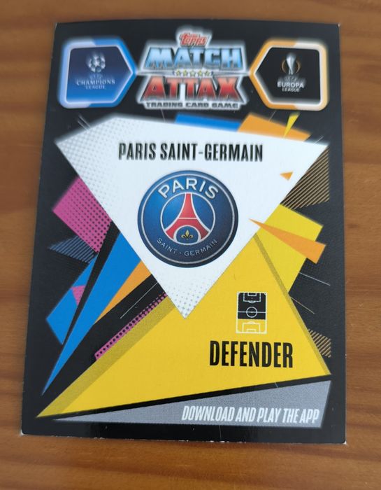 Carta Topps Match Attax Witsel MM15